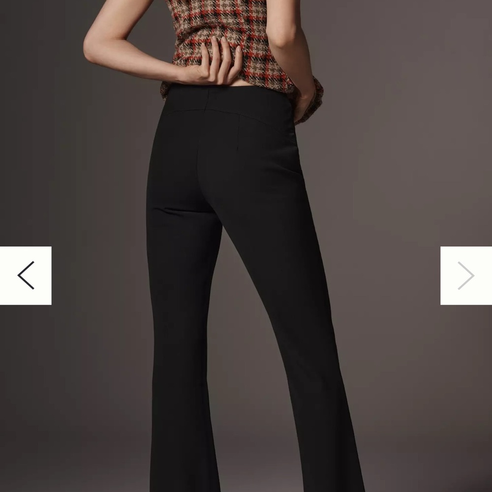 MAEVE OFF DUTY MID-RISE FLARE PANTS